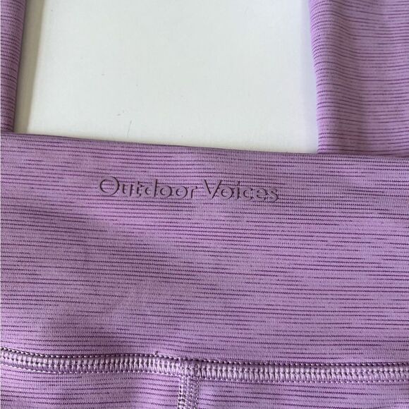 Outdoor Voices TechSweat™ 7/8 Legging Purple Medium - Picture 6 of 7
